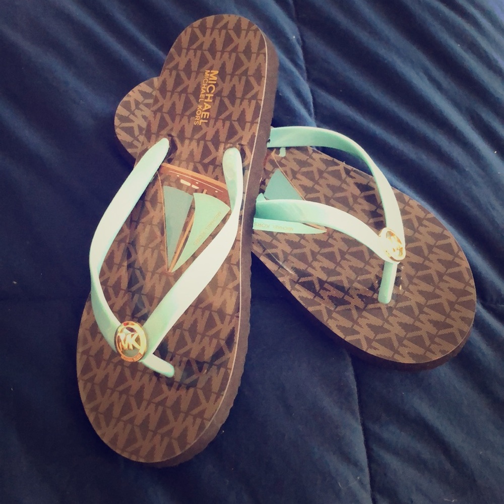 Michael Kord flip flops